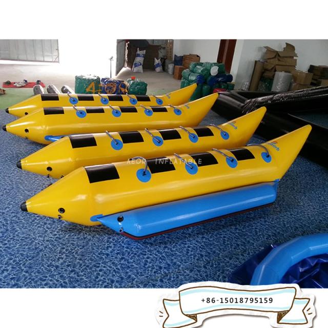 Tubos Infláveis de PVC para Banana Boat e Atividades Aquáticas: Flutuantes para Bicicleta Aquática, Surf e Jogo no Mar
