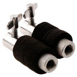 Suporte hi-chapéu de metal para bateria, 2 peças, pesado, prateleira de embreagem para bateria e tambor, braçadeira, peças de acessórios de percussão - Image 2