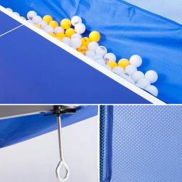 Profissional Móvel Bola Catch Net com Rack, Multi-Ball Pingpong, Coleção De Prática, Ping Pong, Jogando, Reciclagem Net - Image 5