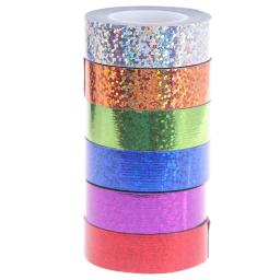 Fita adesiva a laser, 1 peça, para decoração de álbuns de fotos, papelaria, alta resistência, pequena rolo - Image 2