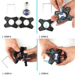 Absalloy par de pedais de bicicleta, suporte plano conversor speedplay, zero pedais, adaptador, ciclismo, bicicleta de estrada, pedal quente - Image 1