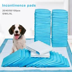 Tapete de fraldas descartáveis para pet, Almofada Absorvente para Cachorro, Toalha de Chão para Gato, Suprimentos Fisiológicos para Cachorro, Training Pads for Pee - Image 1