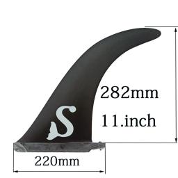 Bilong fcs quilha para prancha de surf, quilhas de fibra de vidro para prancha de surf, base eua longa de 11 "centro - Image 3