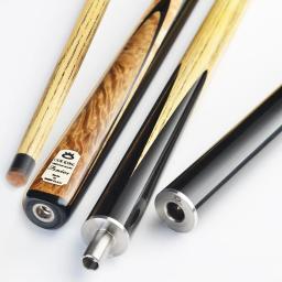 Omin taco de snooker artesanal, taco de bilhar com estojo, extensão telescópica, ponta de 9.8mm, 11.5mm - Image 2