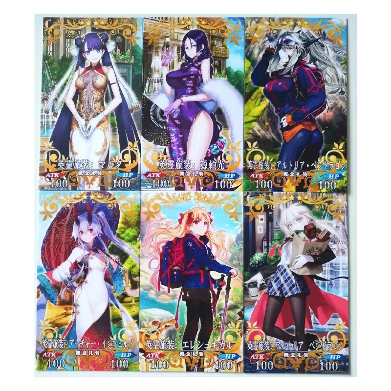 Brinquedos pçs/set fate/grand ordem fgo, hobbies, jogos colecionáveis de hobby, cartas de anime - Image 1