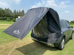 Wolface ao ar livre auto-condução carro cauda extensão tenda pára-sol e à prova de chuva barraca de carro churrasco acampamento viagem tenda 2021 dropshipping - Image 2