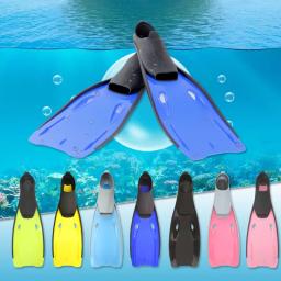 Barbatanas de natação adulto mergulho longo ao ar livre snorkel barbatanas - Image 1