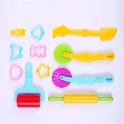 Kit De Escultura De Argila Para Criança, Modelagem De Polímeros, Ferramenta Esculpida Para Moldar, Jogar Massa, Conjunto De Molde De Plasticina, DIY, 11Pcs - Image 1