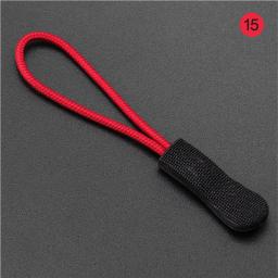 Puxador de corda de zíper 50 peças, de alta qualidade zíper puxador de zíper substituição de extremidades fecho bolsas clipe fivela acessórios de viagem - Image 4