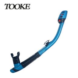 Bocal de silicone adulto snorkeling válvula dupla livre mergulho tubo de respiração seca snorkel anti-asfixia natação acessórios da piscina - Image 6