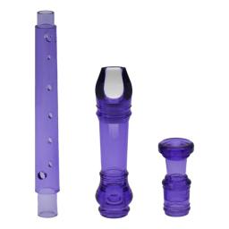 M mbat removível flauta abs agudos clarinete soprano gravador de madeira instrumento musical arco-íris sete cores com haste de limpeza - Image 5