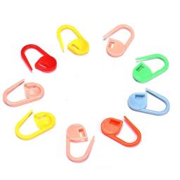 50 Pçs/set Colorido De Plástico Agulhas De Tricô Knitting Locking Ponto de Crochê Marcadores Crochê Gancho Da Trava Clipe Ferramentas De Costura - Image 5