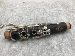 Clarinete profissional C chave Ebonite madeira niquelado chave com acessórios caso - Image 3