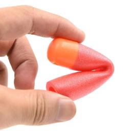 6 peças mega para nerf, dardos de rifle sniper vermelho mega de 9.5cm, refil de espuma, grandes dardos, balas de cabeça para a série mega n-strike - Image 4