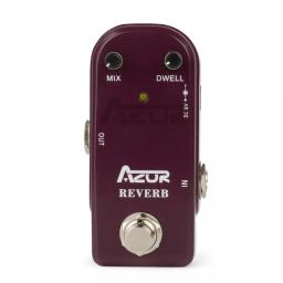 Azor ap311 reverb mini pedal efeito de guitarra reverb mini pedal de guitarra 9v peças acessórios reverb pedal efeito - Image 2