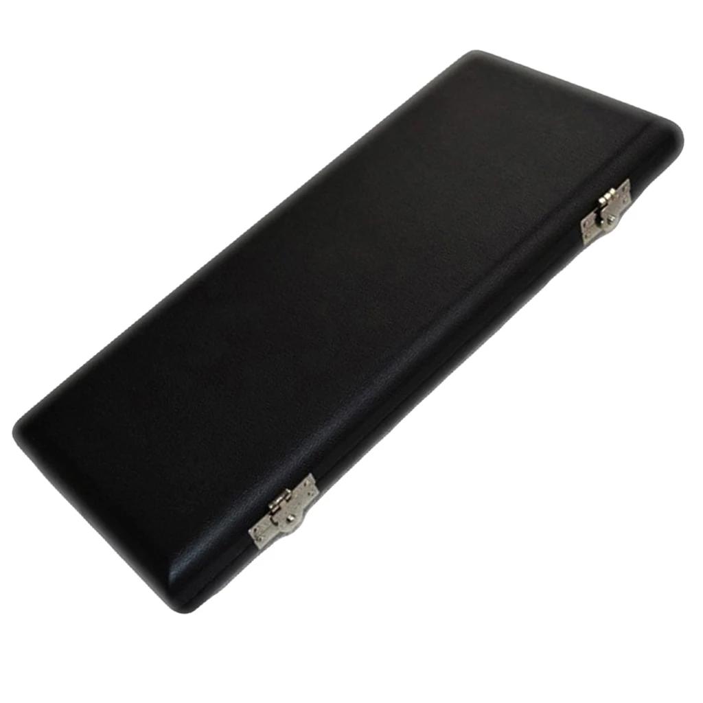 Estojo preto do couro do plutônio para palhetas do oboé, 20 peças, 217x93x20mm - Image 1