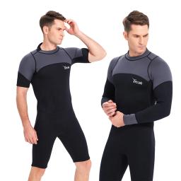YONSUB-Traje de neoprene masculino, terno de mergulho com mangas longas e curtas, pesca submarina corporal próxima, mergulho, surf, mergulho com snorkel - Image 4