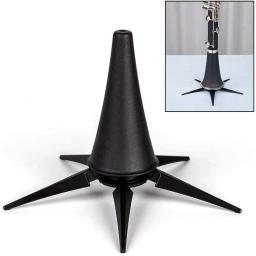 Aisiweier-Suporte Portátil Preto Clarinete, Suporte Dobrável, Suporte de Metal, 5 Perna, Acessório Instrumento de Sopro - Image 1
