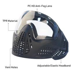 Tactical Paintball Full Face Mask, Resistência ao Impacto, Proteção Goggle, Caça, Capacete de Combate, Airsoft - Image 3