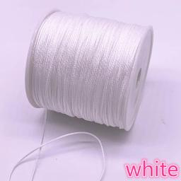 Fio de nylon branco para macrame, 10 tamanhos, 0.4-1.5mm, trançado, para faça você mesmo, com borlas, fios de miçangas - Image 1