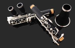 Professional B-Flat clarinete com caso, clarinete de alta qualidade, instrumentos de sopro, tubo preto, acessórios, novo - Image 5