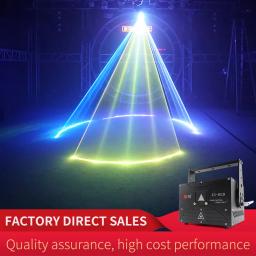 Laser de animação colorida rgb de 3w, sistema de exibição de luz para palco, projetor de discoteca, festa, palco, feriado e outros eventos - Image 3