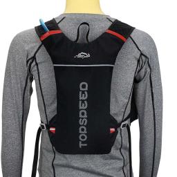 Mochila de corrida para maratona, bolsa respirável leve para homens e mulheres, mochila esportiva para corrida, caminhada, ciclismo e pilotar - Image 1