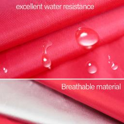 Capa de chuva para cachorro, roupas para animais de estimação com proteção para o rosto do cachorro, resistente à água, para animais de estimação - Image 4