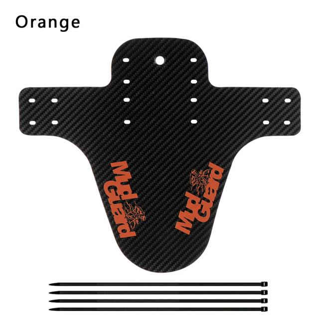 Conjunto Colorido de Acessórios para Mountain Bike: Para-choques Dianteiro, Traseiro e Guarda-Lamas Protetores