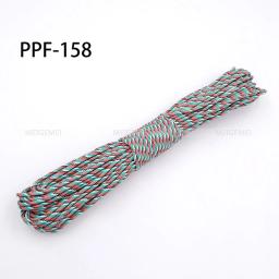 Cordão de paraquedas da série natal 550, cordão de paraquedas, mil spec tipo iii, núcleo de 7 fios, 100 ft, presente de natal, 1 peça - Image 6