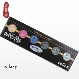 Tinta aquarela sólida para caligrafia inglesa, artesanal na Alemanha, Coliro Finetec, perolado, terno ESER, mica guache - Image 3