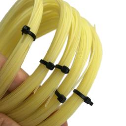 10 pçs taiwan corda de tênis de náilon 1.30mm raquetes de tênis macio corda elástica durável cordas de tênis - Image 6