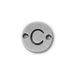 10 pçs/lote aço inoxidável 6mm redondo alfabeto diy iniciais pingente encantos conectores para jóias fazendo acessórios a partir de A-Z - Image 6