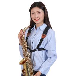 Adulto criança sax macio cinta gancho saxofone pu alça de ombro saxofone cinto para alto tenor soprano saxofone - Image 4