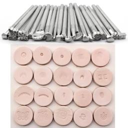 20 peças/conjunto alça de couro escultura à mão ferramentas de trabalho, sela de gravura, conjunto de artesanato para bolsa de couro, impressão de couro, ferramentas de couro - Image 2