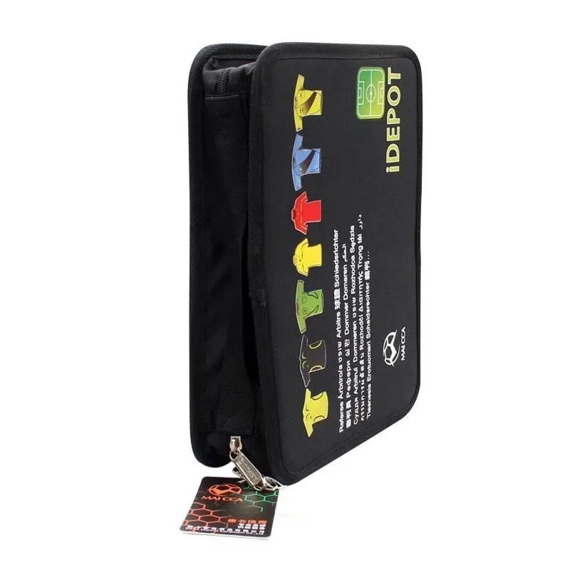 Maicca kit de bandeira para arbitragem de esporte, conjunto profissional de bandeira para árbitro de futebol, equipamento esportivo de treinamento - Image 1