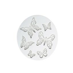 Molde de silicone em forma de borboleta para artesanato, forma de silicone em 3d para alívio de chocolate, confeitaria, bolo, cozinha, ferramentas de decoração, faça você mesmo - Image 5