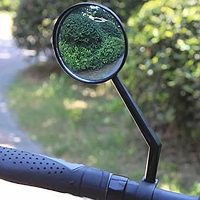 Espelhos Retrovisores de Bicicleta com Alça e Rotação de 360 Graus para Guidão MTB 18-22mm