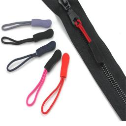 10 pçs substituição clipe quebrado fivela zíper puxar extrator fim apto corda tag fixer zip cabo guia saco de viagem mala tenda mochila - Image 3