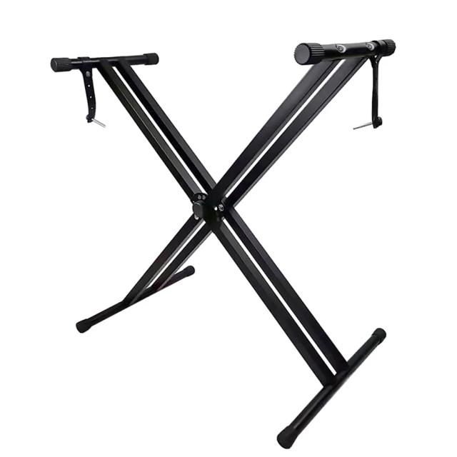 Suporte Dobrável Universal X-Style em Metal Resistente para Teclados de Piano Digital e MIDI