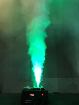 Máquina de fumaça para palco de dj, alta potência, 24x9w, rgb, 3 em 1, led 1500w, máquina de neblina, controle remoto, vertical, dmx, festa, música, casamento - Image 5