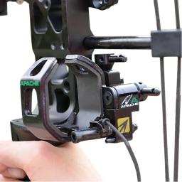 NAP-Camo Contenção completa para Bow, Treinamento ao ar livre, Archery Acessórios, Drop Away, Micro Seta Resto, Mão Direita, Preto, Apache - Image 6