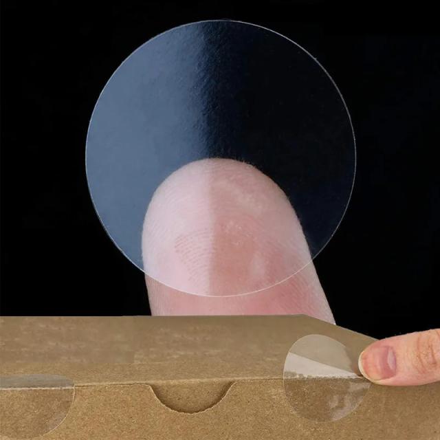 Adesivos de Vedação Transparentes 2cm/2.5cm/3cm 200-500 Peças