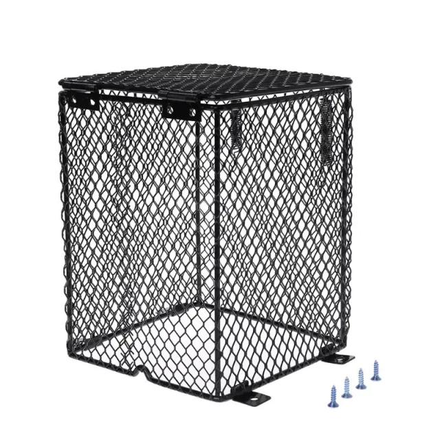 Lâmpada de Calor Cerâmica para Répteis: Aquecimento Ideal para Lagartos, Tartarugas e Cobras com Capa Protetora.