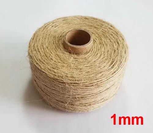 Fio de Juta 100% Natural para Macramê – Cordas Ideais para Decoração Artesanal DIY
