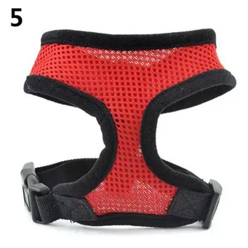 Cinta de segurança para cachorro, coleira forte de malha macia para passeio com cachorro, colete ajustável de controle de animais de estimação, cabo grande - Image 1