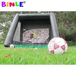 Goleira de futebol inflável pvc, super interessante, durável, goleira de futebol inflável, poste de tiro, jogo de alvo para diversão - Image 2