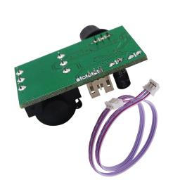 Instrumento de guitarra pré-amplificador preamp tl072 op amp alta impedância placa de áudio pré-amplificador amplificador de sinal único 12v - Image 4