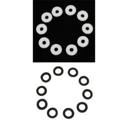 20 peças de arruelas de feltro trompete preto branco bronze peças de instrumentos para trompetes - Image 3