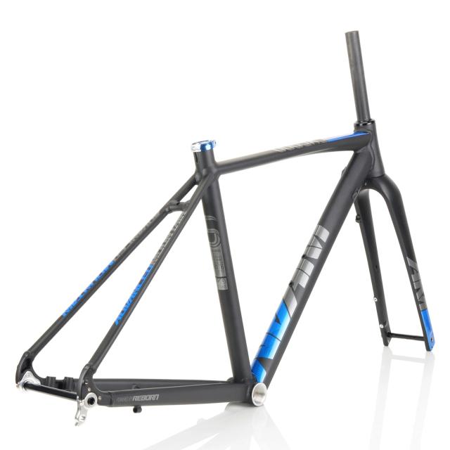 Koozer CX5000 Quadro de Liga de Alumínio Garfo de Carbono Bicicleta CX Cascalho Off-Road Frameset